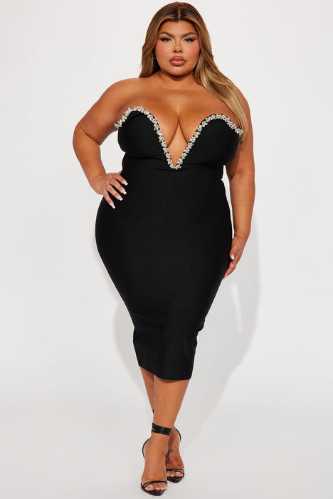 black dresses for plus size women